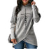 Women Hoodies Large Size Faith Print Sweatshirt Hoodies